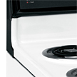 One piece upswept cooktop