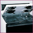 Lift-up cooktop